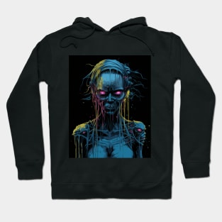 Splash Zombie Girl 5 Hoodie